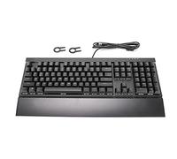 VVHUDA Clavier mécanique de Jeu, 108 Touches filaires RVB rétroéclairé N-Key Rollover Compact Portable Ergonomique Clavier, pour Windows Ordinateur Portable PC Ordinateur Gamer Small Gift