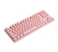 VVHUDA Clavier mécanique de jeu filaire USB 2.0 à 87 touches, touches en forme de U au toucher, vitesse de réponse extrêmement rapide pour une expérience ultime petit cadeau