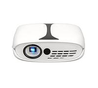 VVHUDA Mini projecteur 180 lumens Mobile Portable Pocket Home 1080P Smart Android 7.1 Projecteur (taille : RD-606 Synchronisation sans fil) (One Color RD) petit cadeau