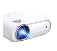 VVHUDA Projecteur 080P BL108 Support 4K Maison Chambre Téléphone Mobile Écran Smart TV Cinéma Projecteur Portatil pour Android (D comme indiqué) Petit cadeau