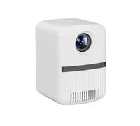 VVHUDA Projecteur LED portable LCD Home Cinéma Miroir sans fil 130 lumens ANSI Entrée USB 3,5 mm entrée audio 3,5 mm (D comme indiqué), petit cadeau