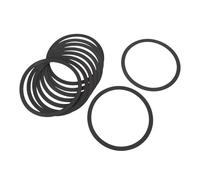 Vvikizy 10 Pièces Bagues d'étanchéité pour Haut-Parleur EVA, 210 Mm OD 184 Mm ID 10 Mm Largeur 2 Mm épaisseur Joint en Mousse pour Haut-Parleur de Graves, avec Mousse EVA Haute densité