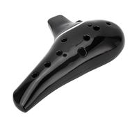 Vvikizy 12 Trous Ocarina, ABS Plastic Alto C Flute Musical Instrument pour les Débutants, avec un Porte-parole Lisse et un Trou de Longe, Facile à Jouer et à Transporter