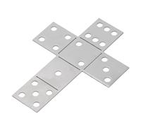 Vvikizy 316 Outil de Pratique de Soudage en Acier Inoxydable 1,65 Pouce de Soudage Cube Coupons Dés pour Souder à Arc de Bâton de Mig Tig avec Résistances Fortes Durables
