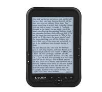 Vvikizy 6 Pouces E Book Reader Electronic Ink Ereder Black 16G Ink Écran avec 29 Langues et Couverture Bleue pour l'horloge et Le Calendrier (8g)