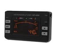 Vvikizy accordeur LCD Accordeur de métronome Instrument LCD électrique 3 modes de electronique accordeur Musique à vent MT-40W