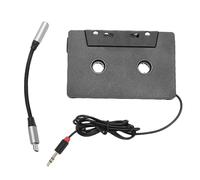 Vvikizy Adaptateur Cassette de Voiture vers Auxiliaire, Adaptateur Universel de Cassette avec Câble Auxiliaire de Type C de 3,5 Mm pour Téléphone, Lecteur MP3, Haut-Parleur HiFi,