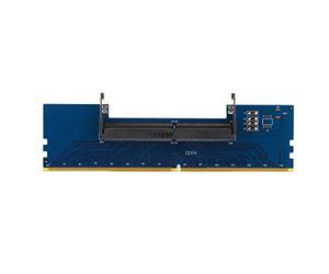 Vvikizy Adaptateur de Convertisseur de Mémoire RAM DDR4 SODIMM vers DIMM, | Fréquence 2133 MHz, PCB 4 Couches, Protection contre les Surintensités, Léger, Compatible avec la Norme JEDEC.
