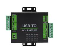 Vvikizy Adaptateur isolé USB vers 4CH RS485 Haute sécurité avec Téléviseurs et Fusible à Récupération Automatique pour Appareils Série Industriels