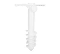 Vvikizy Ancre de Sable de Parapluie de Plage, Support de Support de Parapluie Portable Léger pour Le Parc Aquatique du Camping de Pelouse de Plage, avec Un étalon Réglable et des Fils