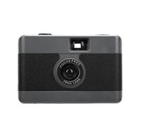 Vvikizy Appareil Photo Argentique 35 Mm, Style Vintage, Réutilisable, avec Flash intégré, Idéal pour la Photographie de Voyage et Les événements spéciaux. (Noire)