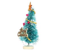 Vvikizy Arbre de Noël pour Maison de Poupée, Petit Modèle Miniature Portable pour la Décoration de la Maison et du Jardin