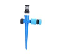 Vvikizy Arroseur de Pelouse Rotatif à 360 °, Pulvérisateur Réglable pour Arbustes, Serres, Arbres Fruitiers avec Piquet de Sol, équipement D'irrigation ABS