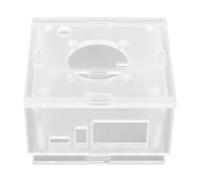 Vvikizy Boîtier Acrylique Transparent pour Carte de Développement Orange | Coque de protection durable, optimise le refroidissement, accès complet aux ports, assemblage pratique, conçue pour une