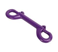 Vvikizy Boutons-Pression à Double extrémité en Acier Inoxydable à Ressort pour Utilisation en Extérieur 115 Mm 1 Pièce (Violet)