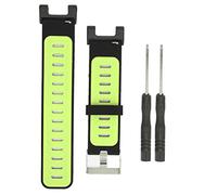 Vvikizy Bracelet de Montre en Silicone Bicolore, Double Bracelet en Silicone, Compatible avec Les Bracelets de Rechange Pro Soft, Réglables, Légers et Respirants, pour Le Sport au (Vert Noir)