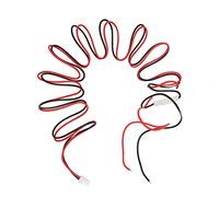 Vvikizy Câble de Cordon d'alimentation CC, Porte-Fusible à Lames de 15 A avec Fusible en Ligne pour Radio Mobile TK7160 TK8160 TK7360 NX700 NX800 NX720 NX820 NX740 NX840 NX900,