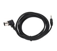 Vvikizy Câble Mâle 3,5 Mm vers MINI DIN 5 Broches, Câble Adaptateur Sonore avec Matériau PVC et Courbure à 90 Degrés, pour Ordinateur MP3 MP4 et équipement Stéréo de Style Européen