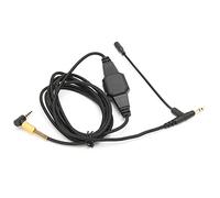 Vvikizy Câble pour Casque, Microphone Flexible avec Contrôle du Volume pour V-MODA MSR7 H6, Fil de Tressage pour Jeu et Communication, 2m
