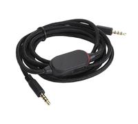 Vvikizy Câble pour écouteurs 1,6 M, Fil de Remplacement Durable avec Microphone pour Jeux et Musique pour Casques