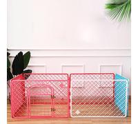Vvikizy Caisse pour Animaux de Compagnie, Réglable et Lavable, Espacement Sûr pour Chiots, pour Petits et Moyens Chiens, 35,4x35,4x23,6 Pouces (Petit Ensemble Complet (Environ 90x90x60cm)
