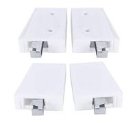 Vvikizy Cintre de Placard Montable, Solide, Roulement de 110KG, Ensemble de Matériel de Montage D'armoire Murale pour Cuisine, Raccords ABS + Alliage D'aluminium