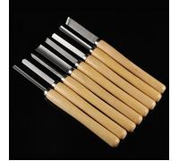 Vvikizy ciseaux de tournage du bois Jeu de ciseaux pour tour à bois, outils de tournage, Gouge pour le travail du bricolage outil