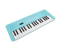 Vvikizy Clavier électronique 37 Touches, Piano Numérique Multifonction avec 200 Tonalités, 200 Rythmes, 35 Démos, Micro, Câble USB, Câble Son, pour Débutants et Joueurs Expérimentés (Bleu)