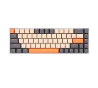 Vvikizy Clavier Mécanique 68 Touches, 3 Modes RVB, Interrupteur Rouge | Clavier de jeu filaire sans fil 2.4G BT 5.0 Type C, échange à chaud, 3000 mAh, touche complète sans conflit
