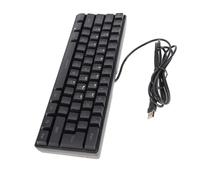 Vvikizy Clavier rétroéclairé RVB V700, Clavier de Jeu Filaire USB 61 Touches avec Réglage du Volume Multifonction et éclairage RVB, pour Ordinateur de Bureau et Ordinateur Portable