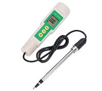 Vvikizy Compteur de Sol Portable, Testeur 3 en 1 EC CF TDS avec Sonde en Acier Inoxydable et Compensation Automatique de Température, pour la Détection des Sols Horticoles de Jardin
