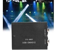 Vvikizy Contrôleur Commun DMX Module Contrôleur d'Éclairage Décodeur USB à DMX DMX512 512 Canaux electronique micro-controleur