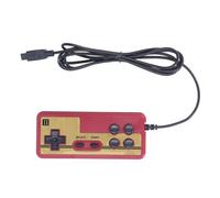 Vvikizy Contrôleur de Jeu 8 Bits, Joystick Filaire Vintage à 9 Broches avec Fonction de Démarrage Continu, pour Console de Jeu Vidéo Classique et Accessoires de Nostalgiques