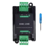 Vvikizy Convertisseur de Puissance 36-60 V à 24 V CC, Régulateur Réducteur de Tension avec Support de Rail de Guidage, Verrouillage de Sous-tension D'entrée, Protection contre les