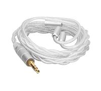 Vvikizy Cordon D'écouteurs en Cuivre plaqué Argent de qualité Supérieure, Excellent Son, Câble de Remplacement pour Revonext QT2 QT5 120cm