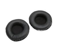 Vvikizy Coussinets d'oreille Ronds en Simili Cuir pour Casques de 65 Mm, Isolation Améliorée du Bruit des Basses, Paquet de 2