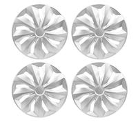 Vvikizy Couvre-Jantes de Roue 4 Pièces, Remplacement D'enjoliveur ABS de 17 Pouces pour Connect 1500, avec Installation Facile à Clipser et Design élégant