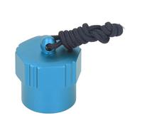 Vvikizy DIN Diving Capuchis de Poussière de Rangement d'eau de Rangement de Protection de Protecteur de Protection Couvercle du Régulateur en Aluminium Alliage Universelle FILÉE 1ère (Bleu)