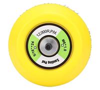 Vvikizy Disque de Polissage pour Ponçage Fin, 75 Mm, 3 Pouces, avec Matériau ABS, Léger, Utilisable Seule Main