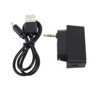 Vvikizy Émetteur BT5.0, Adaptateur Audio Bluetooth sans Fil pour Voyage en Avion avec Prise Jack 3,5 Mm, Compatible avec Les Haut-parleurs des écouteurs, Portée de 10 M, DC3.0V-4.