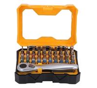 Vvikizy Ensemble à Cliquet de 32 Pc avec 72 Mini Ratchet et 60 Mm Extension 1/4 Pouce Tige Hexagonale pour L'ensemble de Meubles Réparation de la Voiture de Vélos électrique