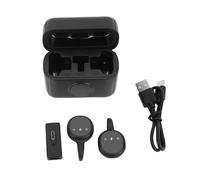 Vvikizy Ensemble de Mini Microphones sans Fil 2,4 G avec Réduction du Bruit ENC pour Un Son Cristallin, Micro à Pince Magnétique pour Un Enregistrement Facile, 2 Micros pour Les Interviews en