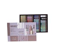 Vvikizy Ensemble de Pastels à L'huile, Couleurs Douces et Vives, pour Bricolage, Fabrication de Graffitis, Peinture pour Enfants et Artistes, Matériau Mixte de Cire à L'huile, 50 Pièces (8548MNML)