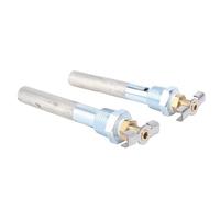 Vvikizy Ensemble de Tiges D'anode pour Chauffe-eau en Aluminium et Magnésium, Améliorant la qualité de L'hydratation pour Chauffe-eau Atwood RV, Kit D'entretien Facile NPT 4,5 X 1/2 Pouces