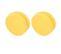 Vvikizy Étui pour écouteurs en Silicone, Sac de Rangement pour Petits | Protège les écouteurs et les Cartes Mémoire, Format Voyage 80x80x34 Mm, Fermeture à Glissière Souple, Paquet de 2