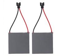 Vvikizy Feuille de Production D'énergie pour Ventilateur de Cheminée, 2 Pièces, Pièce de Réparation de Remplacement pour Ventilateur de Poêle à Bois alimenté par la Chaleur, avec Une