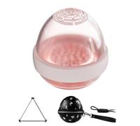 Vvikizy Filtre à café Portable en Forme D'œuf, Contrôle infusé à la Main pour les Voyages en Camping en Plein Air, Tasse Filtrante en Céramique Durable Faite à la Main pour Novice ou Expert, (Rose)