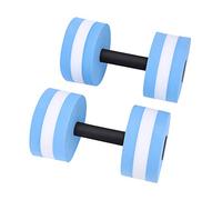 Vvikizy Haltère en Mousse EVA, 1 Paire D'haltères à Eau pour L'entraînement de Musculation, Exercice Aérobique (Bleu)