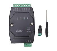 Vvikizy Hub 485 isolé, Répartiteur RS485 4 Ports avec Débit en Bauds de 300 à 460 800 BPS, Entrée d'alimentation par Bornier, Montage sur Rail pour L'acquisition de Données, Autom