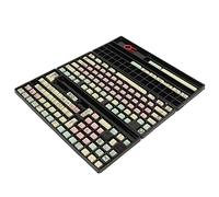 Vvikizy Jeu de Touches PBT, 146 Touches par Sublimation avec Extracteur de pour Clavier Mécanique, Plusieurs Dispositions